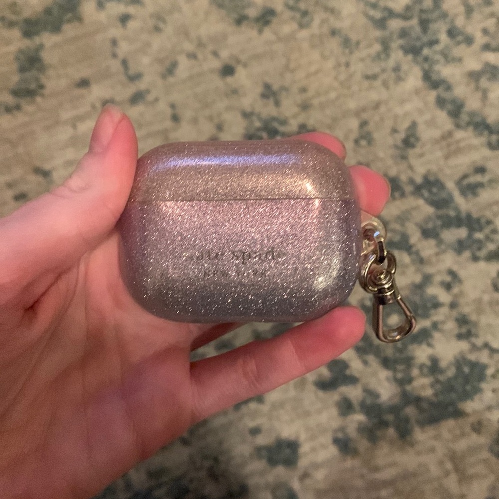 Kate spade glitter AirPods case